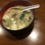 大衆酒場 竹うち - あら汁