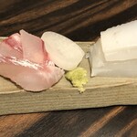 旬菜 おぐら家 - 鯛・あおりいか