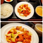 中国料理　洋明 - 酢豚定食