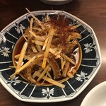 中華料理 明和酒家 - 紅油ハチノス