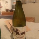 restaurant Noël - 白ワイン。Vin Blanc du Tue Boeuf