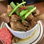 大衆酒場2.0とぽす - 「もつ肉豆腐」340円也。