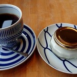 Kawa COFFEE - コーヒーミルクぷるんセット（850円税込）