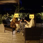 別邸 蒼空 - テラスで乾杯