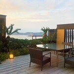 別邸 蒼空 - テラスから大鳴門橋が見えます