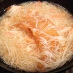 京天神 野口 - ●フカヒレ、コッペガニ（雌蟹）、京都府、間人（たいざ）