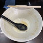 麺匠 茜ノ舞 - R1.12  完食です。