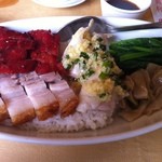 ロウホウトイ - 広東風焼き物のせご飯