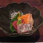 萌えぎ - お造り（ムツ・鱒・カツオ）