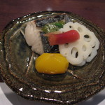 萌えぎ - 焼き魚（鰆の木の芽味噌ダレ添え）