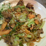 ゑびす屋 - 牛肉と野菜のスタミナ炒め