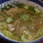 Hashimotoya - 魚のツミレやイカがいっぱい入ってます、潮汁