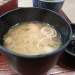 三笑亭 - 味噌汁