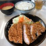 まるやま食堂 - まるとくロースかつ定食