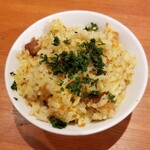 麺屋 六感堂 - パンチェッタと人参のバターライス