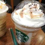 スターバックスコーヒー - ナッティホワイトチョコレートフラペチーノ590円+税