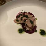 春香楼 - 噴火湾産アブラサバのルイベ