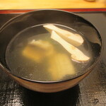 Meno Sou - 松茸と鱧のお椀
