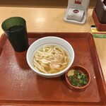Nakau - 蒸鶏生姜あんかけうどん小350円