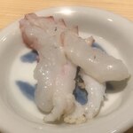 温石 - 赤座海老をひっくり返したところ