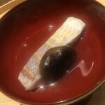 温石 - 先程のイトヨリダイでした。肉厚の身に悶絶