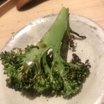 温石 - 口直しの炙りブロッコリー