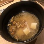 温石 - 胃に染み渡るうんまいお出汁のナメコ汁
