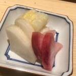 温石 - 香の物。いずれも手抜き無し