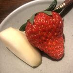 温石 - 洋梨とあまおう