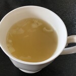 喫茶屋恒河沙 - セットメニューのスープ