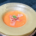 中国料理 翆陽 - ふかひれの煮込み 蟹の内子ソース