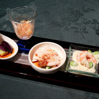 中国料理 翆陽 - 前菜四種盛り合わせ