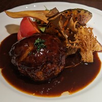 京洋食 まつもと - 大人のハンバーグ　特製デミグラスソス