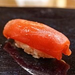 日本橋蛎殻町 すぎた - 鮪の赤身のヅケ