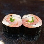 日本橋蛎殻町 すぎた - 〆鯖の巻物
