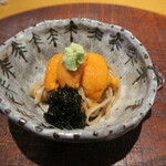 寛幸 - 雲丹蕎麦　生海苔