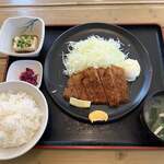 かつげん - ロースカツ定食　120g  1,000円税別