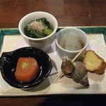 まな板の上の旬　ぽぽぽん - 前菜