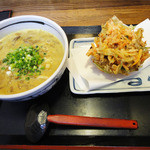 たんた家 - かき揚げｶﾚｰうどん(980円)