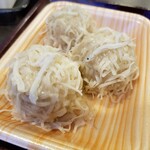 浜与本店 - 「しらすシュウマイ (3個) (380円)」