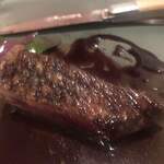 restaurant Noël - 写真ミスりましたが、鴨皮は細かく包丁が入っていて、グニグニと噛まなくても良いようになっています！
      焼き具合も素晴らしく、カリジュワ。