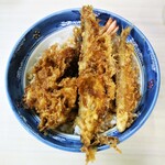 天婦羅 多から家 - 冬の天丼　1500円