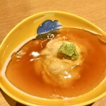 Mikokoroya - 湯葉と白子の餡掛け