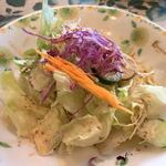 レストラン 多賀 - 生野菜サラダ アップ