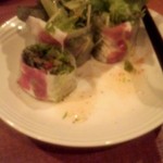 ツドイ - 生春巻き（食べかけ）