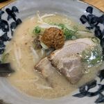 麪家ひばり - あごだし白湯らぁめん