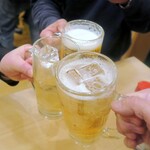 立呑み 晩杯屋 武蔵小山駅前店 - カンパ～イ♪コンプリートおめでとう♪