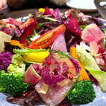 オステリア セーザモ - サラダ＆カルパッチョ