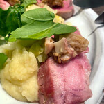 オステリア セーザモ - 低温徴した豚肉
