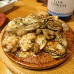 牡蠣と白子のソテー